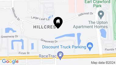 Map of 4200 Hillcrest Dr 701, Hollywood FL, 33021