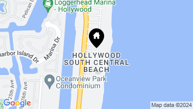 Map of 2101 S Surf Rd # 3D, Hollywood FL, 33019