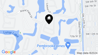 Map of 15241 WILSHIRE WY, Pembroke Pines FL, 33027