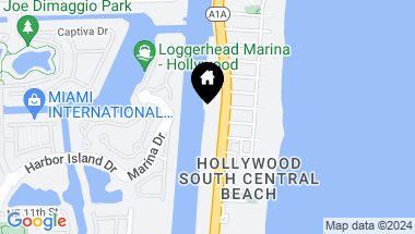 Map of 1500 S Ocean Dr K12, Hollywood FL, 33019