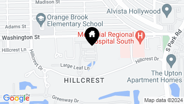Map of 3964 Black Olive Lane, Hollywood FL, 33021