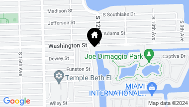 Map of 921 Diplomat Pkwy, Hollywood FL, 33019