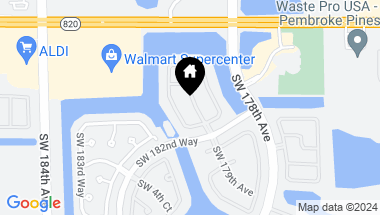 Map of 252 SW 179th Ave, Pembroke Pines FL, 33029