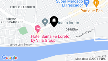 Map of 015 Calle Maquinistas, Allende Lot, Loreto