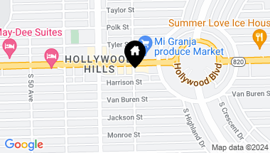 Map of 4322 Hollywood Blvd., Hollywood FL, 33021