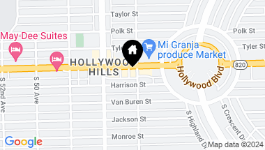Map of 4400 Hollywood Blvd, Hollywood FL, 33021