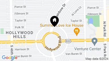 Map of 3911 Hollywood Blvd Unit: 201, Hollywood FL, 33021