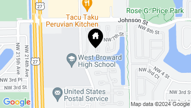 Map of 507 NW 208th Dr, Pembroke Pines FL, 33029