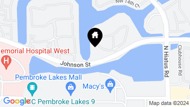 Map of 900 Colony Point Cir 312, Pembroke Pines FL, 33026