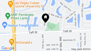 Map of 1775 NW 77th Ave, Pembroke Pines FL, 33024