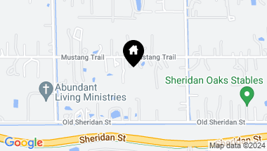 Map of 13870 MUSTANG TRL, Southwest Ranches FL, 33330