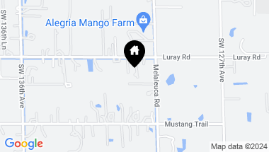 Map of 13100 LURAY RD, Southwest Ranches FL, 33330