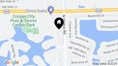 Map of 3975 Fern Forest Rd, Cooper City FL, 33026