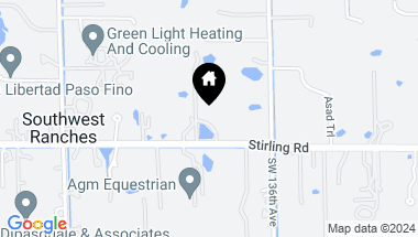 Map of 13731 Stirling Rd, Southwest Ranches FL, 33330