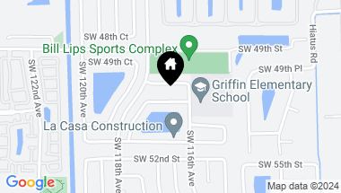 Map of 11643 SW 50th Ct, Cooper City FL, 33330