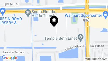 Map of 4661 SW 128th Ave, Southwest Ranches FL, 33330