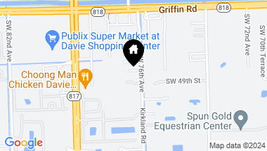 Map of 4841 SW 76th Ave, Davie FL, 33328