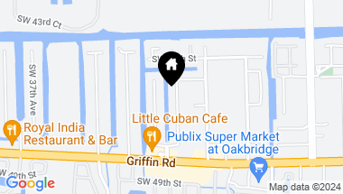 Map of 4501 SW 34th Avenue Avenue, Fort Lauderdale FL, 33312
