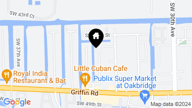 Map of 4481 SW Sw 34th Ave Avenue, Fort Lauderdale FL, 33312
