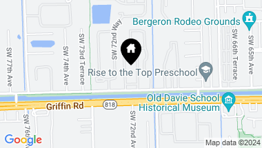 Map of 7175 ORANGE DR 308H, Davie FL, 33314