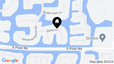 Map of 3502 Derby Lane, Weston FL, 33331