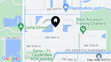 Map of 3553 Crystal Ln, Davie FL, 33330