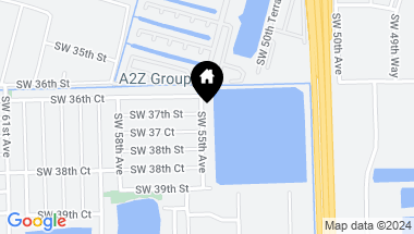 Map of 3700 SW 55th Ave, Davie FL, 33314