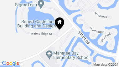 Map of 3310 Lake Ridge Lane, Weston FL, 33332
