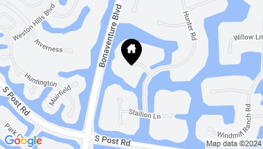 Map of 3310 Fairfield Ln, Weston FL, 33331