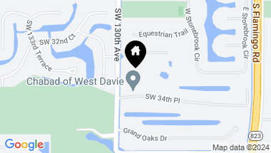 Map of 3450 SW 130 AVE, Davie FL, 33330