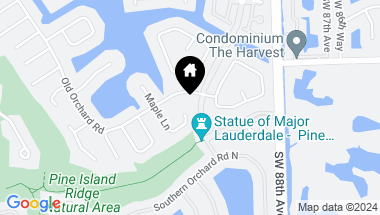 Map of 3315 Maple Ln, Davie FL, 33328