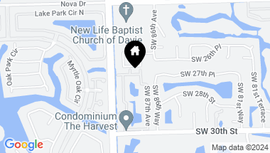 Map of 2810 SW 87th Avenue 918, Davie FL, 33328