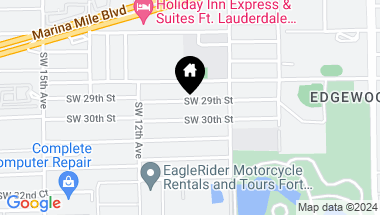 Map of 1000 SW 29th St, Fort Lauderdale FL, 33315