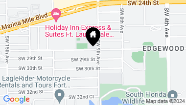 Map of 910 SW 28th St, Fort Lauderdale FL, 33315