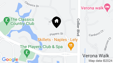 Map of 7879 Players ST, NAPLES FL, 34113