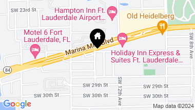 Map of 1320 SW 26th St, Fort Lauderdale FL, 33315