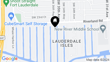 Map of 2426 Key Largo Ln, Fort Lauderdale FL, 33312