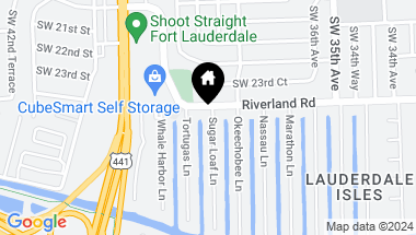 Map of 2407 Sugarloaf Ln, Fort Lauderdale FL, 33312