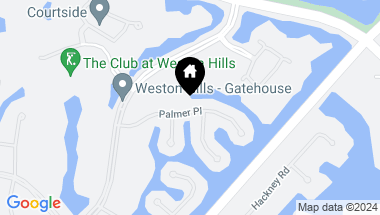 Map of 2656 Palmer Pl, Weston FL, 33332