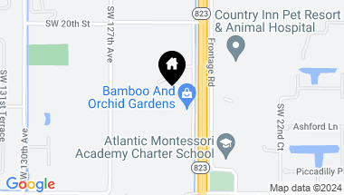 Map of 0 S Flamingo, Davie FL, 33325