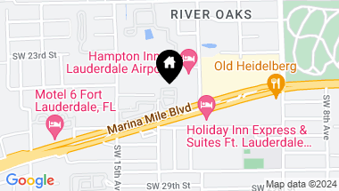 Map of 2520 SW 14TH AV # 802, Fort Lauderdale FL, 33315