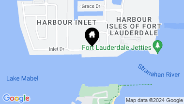 Map of 2600 Inlet Dr, Fort Lauderdale FL, 33316
