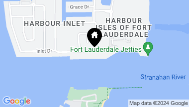 Map of 2628 Inlet Dr, Fort Lauderdale FL, 33316