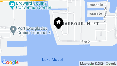 Map of 2000 Harbourview Dr, Fort Lauderdale FL, 33316