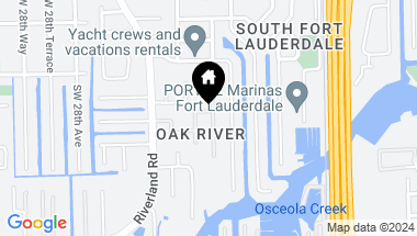 Map of 1807 SW 24th Ave, Fort Lauderdale FL, 33312