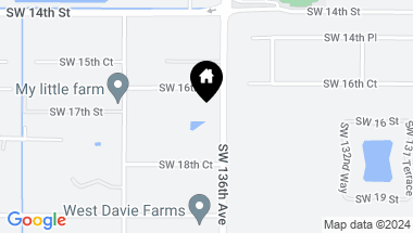 Map of 1701 SW 136th Ave, Davie FL, 33325