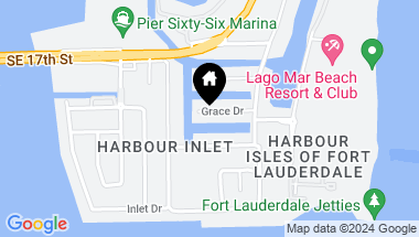 Map of 2612 Grace Dr, Fort Lauderdale FL, 33316