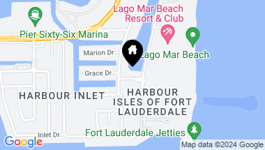 Map of 1850 S Ocean Drive 318, Fort Lauderdale FL, 33316