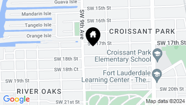 Map of 825 SW 18th St, Fort Lauderdale FL, 33315