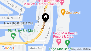 Map of 1506 Seabreeze Blvd, Fort Lauderdale FL, 33316
